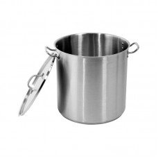 Oala inalta din inox cu capac 50.3 L..